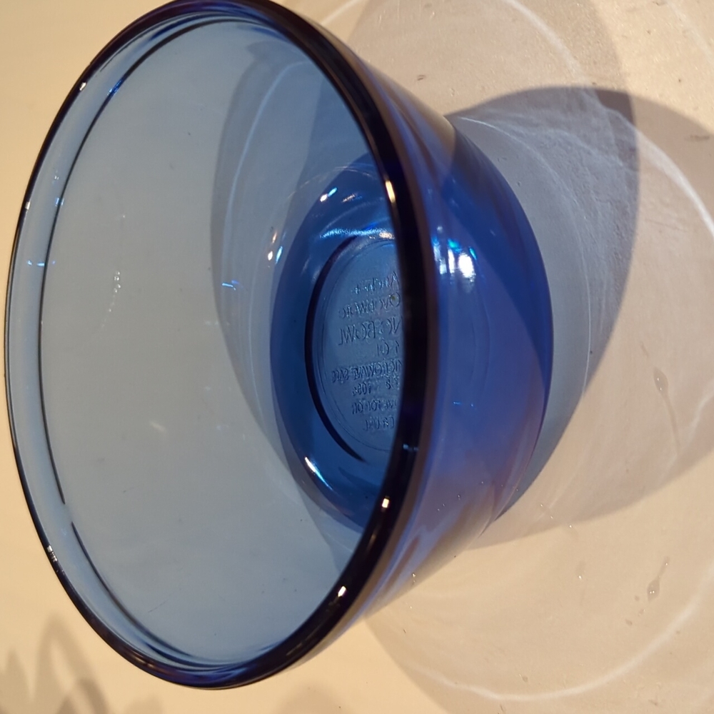 Anchor Ovenware Blue Glass Mixing Bowl 1 Qt